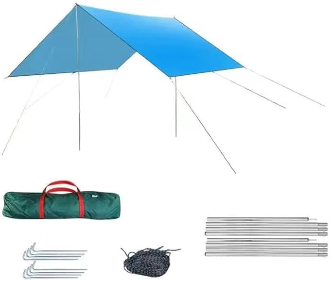 Square Sun Shade Sail – Waterproof Outdoor Canopy for Garden, Patio, and Parties