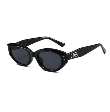 Ecotrek Small Oval Cat Eye Sunglasses – UV380 Protection HD01-31