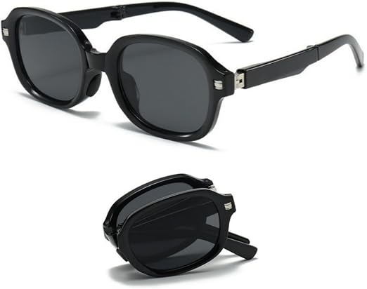 Ecotrek Polarised Folding Rectangular Sunglasses – UV380 Lightweight LX16-21