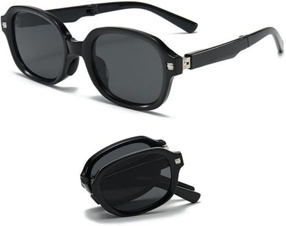 Ecotrek Polarised Folding Rectangular Sunglasses – UV380 Lightweight LX16-21