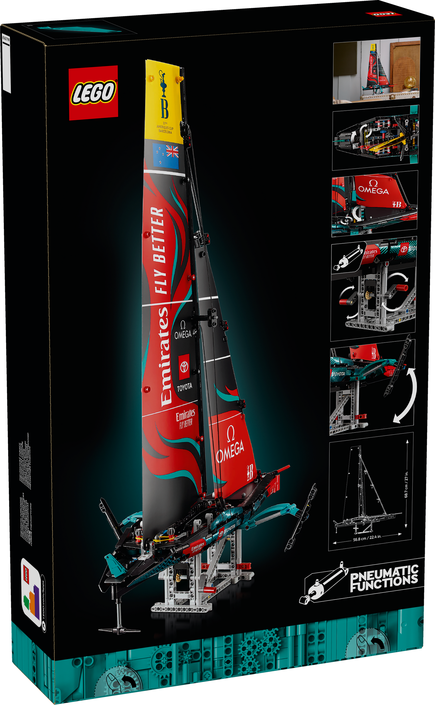 LEGO Technic: Emirates Team New Zealand AC75 Yacht (42174)