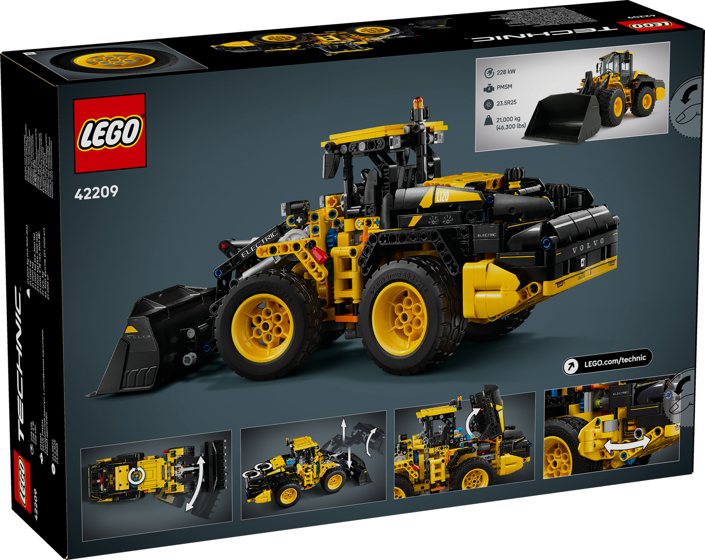 LEGO Technic: Volvo L120 Electric Wheel Loader (42209)