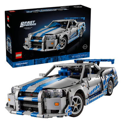 LEGO Technic: 2 Fast 2 Furious Nissan Skyline GT-R (R34) Car (42210)