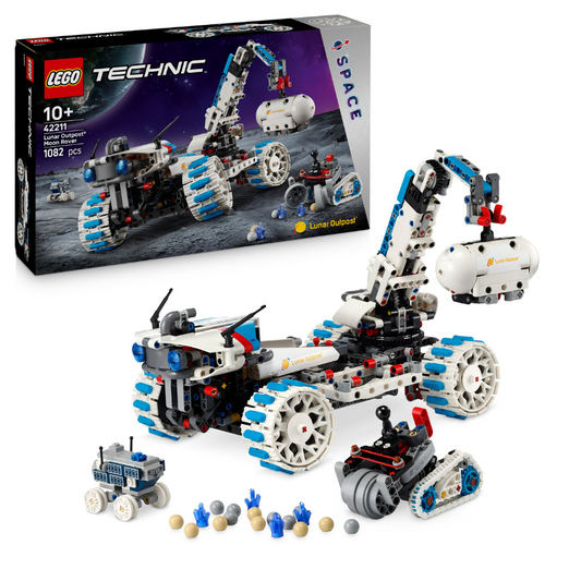 LEGO Technic: Lunar Outpost Moon Rover Space Vehicle Set (42211)