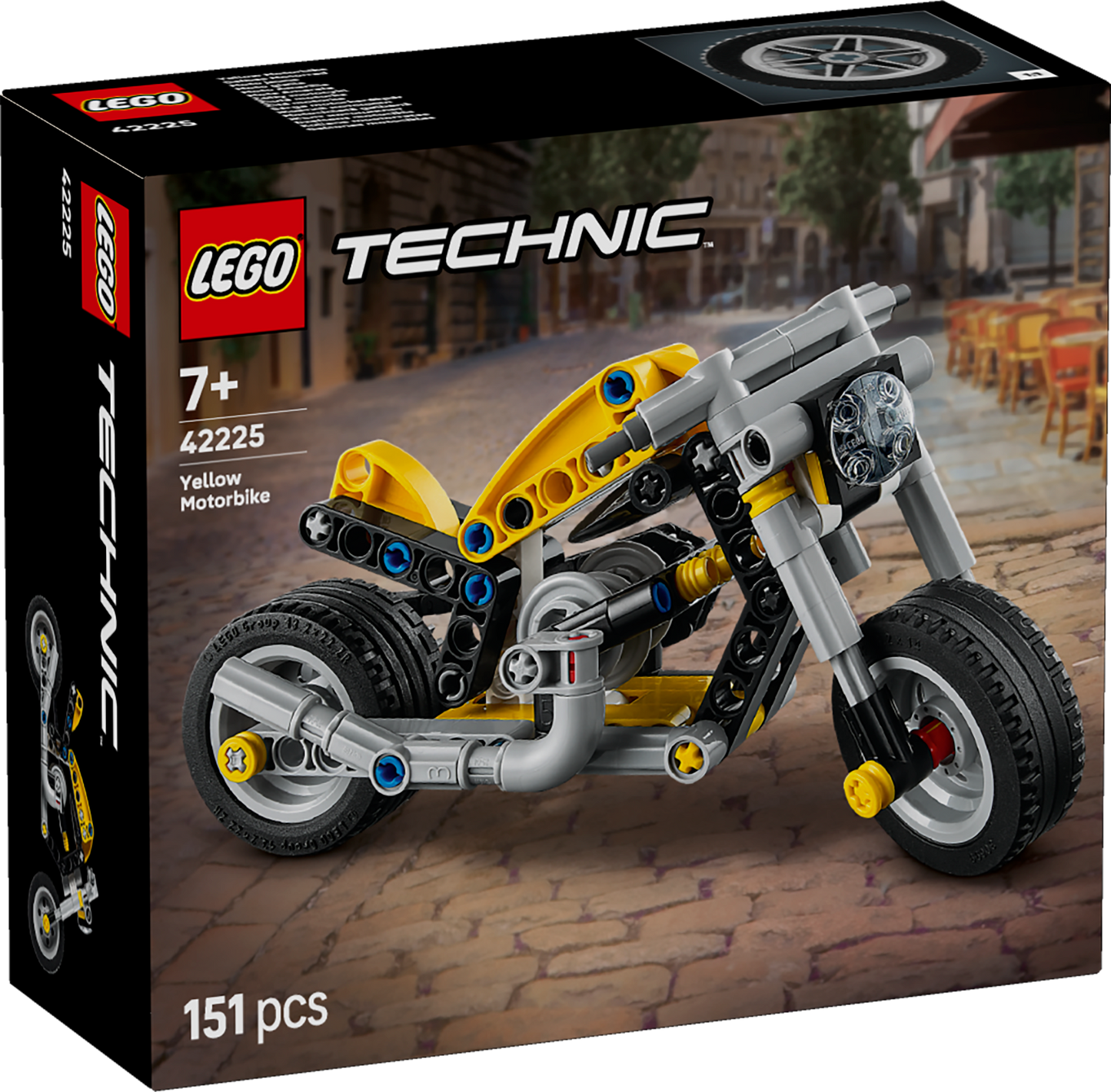 LEGO Technic: Yellow Motorcycle (42225)