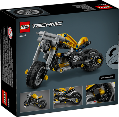 LEGO Technic: Yellow Motorcycle (42225)