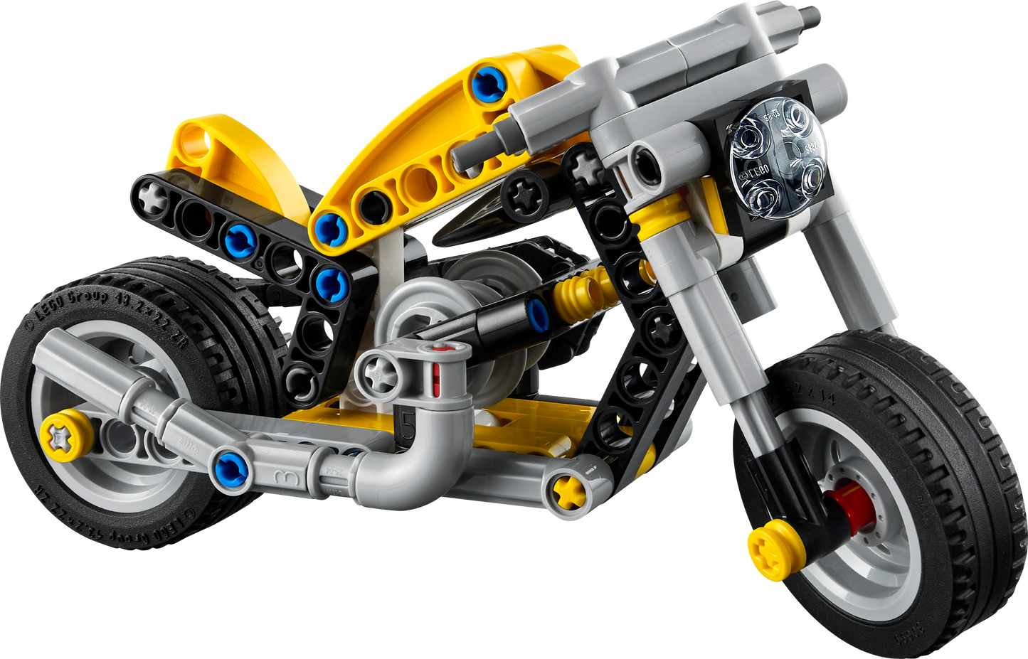 LEGO Technic: Yellow Motorcycle (42225)
