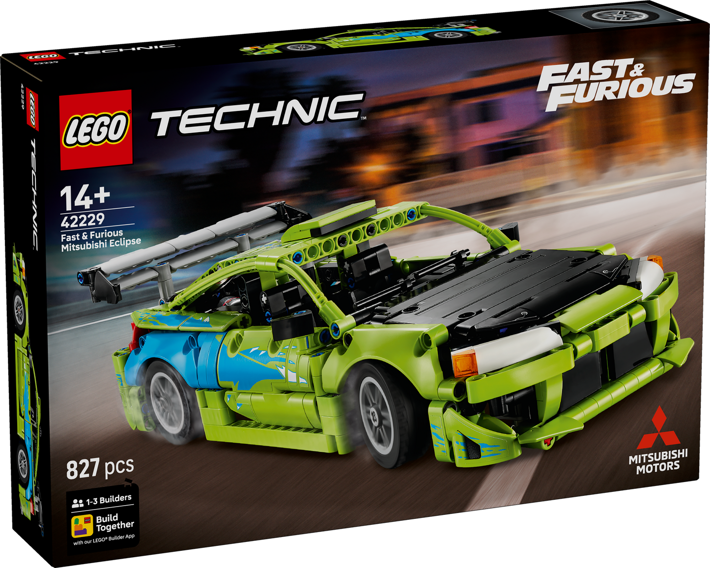 LEGO Technic: Fast and Furious Mitsubishi Eclipse Car (42229)