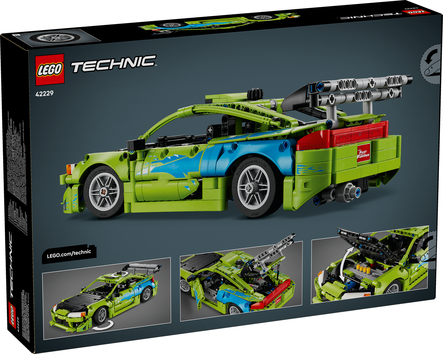LEGO Technic: Fast and Furious Mitsubishi Eclipse Car (42229)