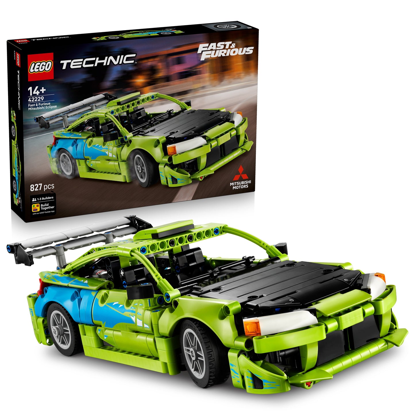 LEGO Technic: Fast and Furious Mitsubishi Eclipse Car (42229)