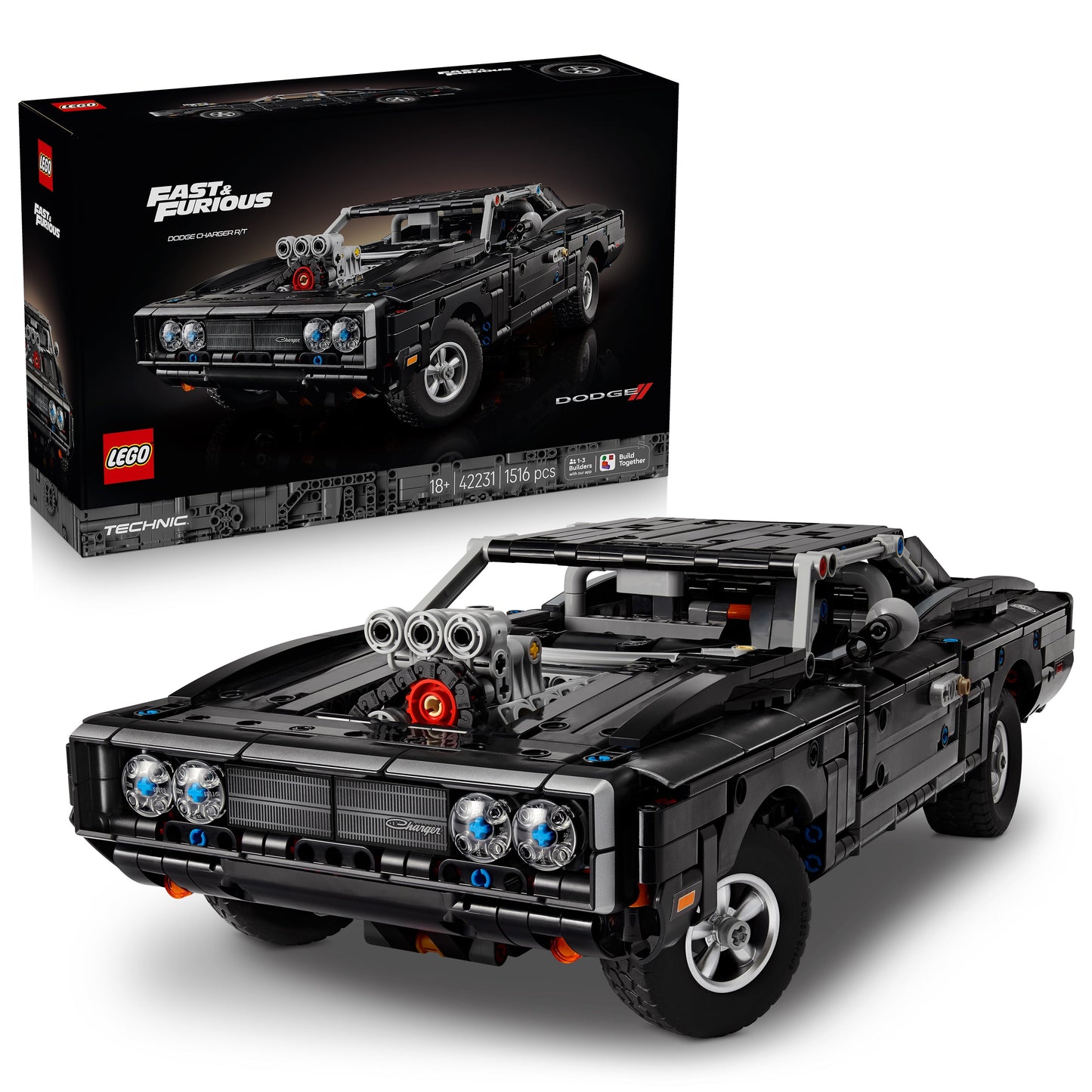 LEGO Technic: Fast and Furious Dodge Charger R/T Car (42231)