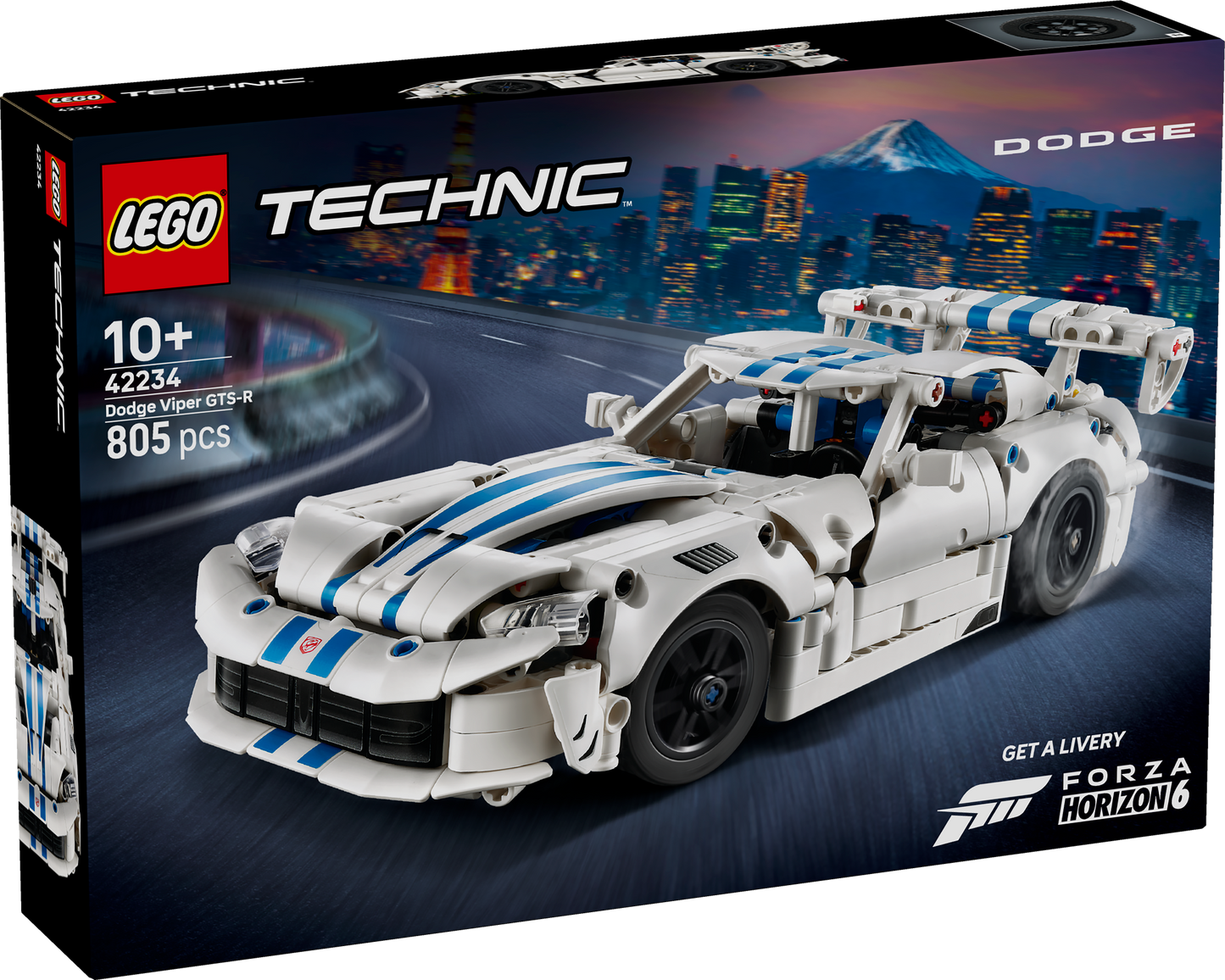 LEGO Technic: Dodge Viper GTS-R Sports Car (42234)