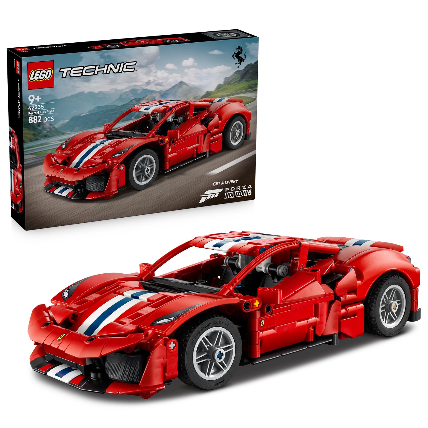 LEGO Technic: Ferrari 488 Pista Car (42235)