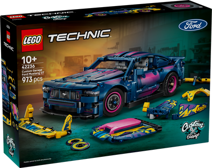 LEGO Technic: Custom Garage Ford Mustang GT Car (42236)