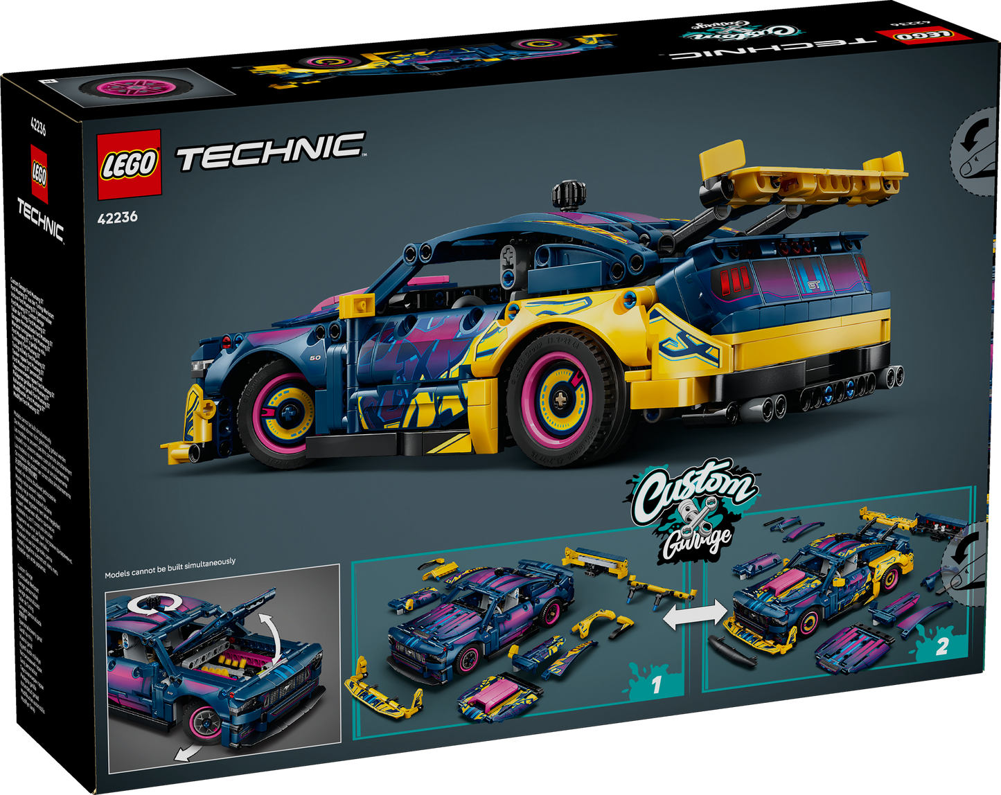 LEGO Technic: Custom Garage Ford Mustang GT Car (42236)