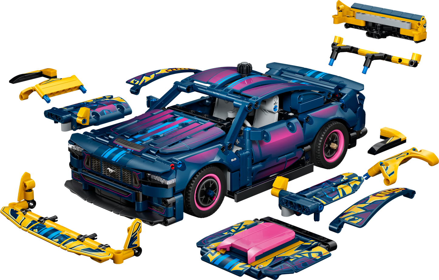 LEGO Technic: Custom Garage Ford Mustang GT Car (42236)
