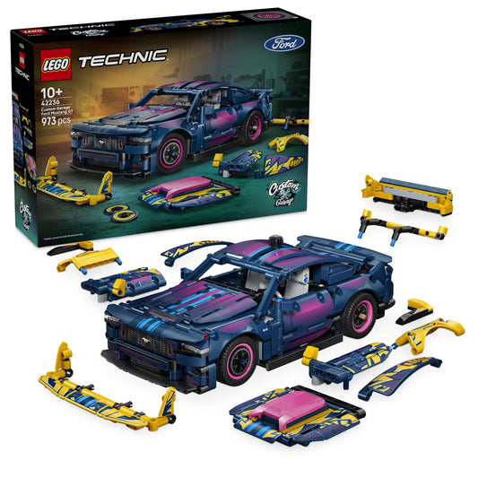 LEGO Technic: Custom Garage Ford Mustang GT Car (42236)