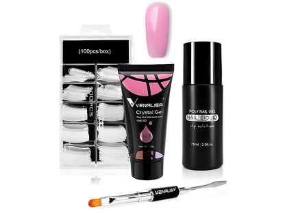 Venalisa Extension Acrylic Poly Nail Gel Kit