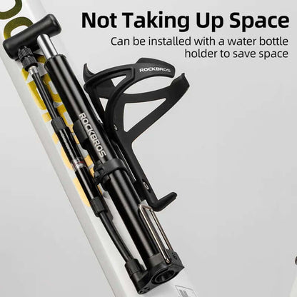 Portable Bicycle Pump Air Inflator 120PSI with Gauge