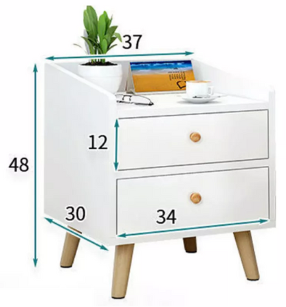 Bedside Table Nightstands with Drawer