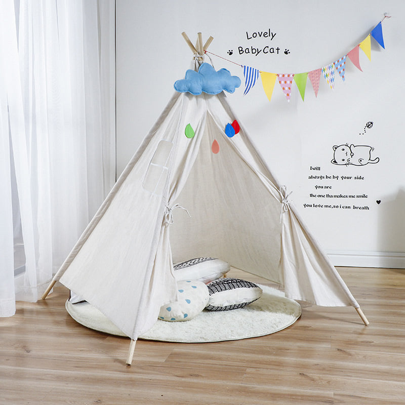 Kids Play Tent Cotton Canvas