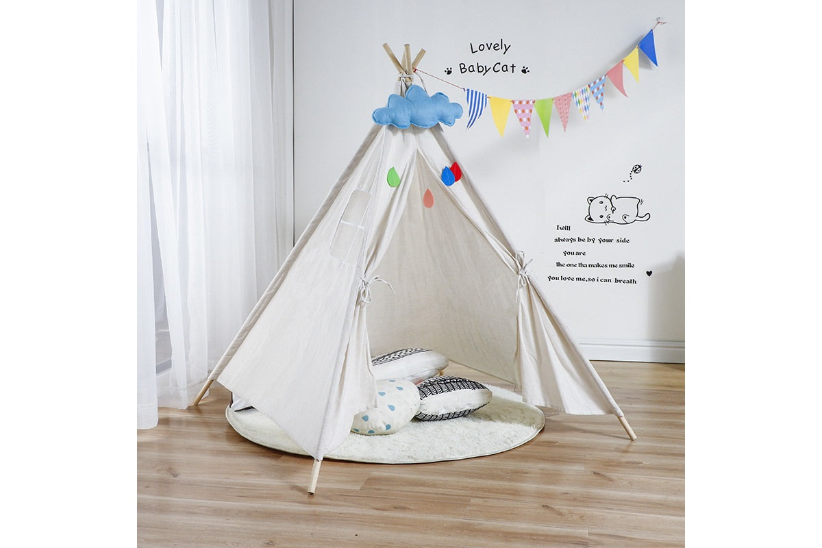 Kids Play Tent Cotton Canvas