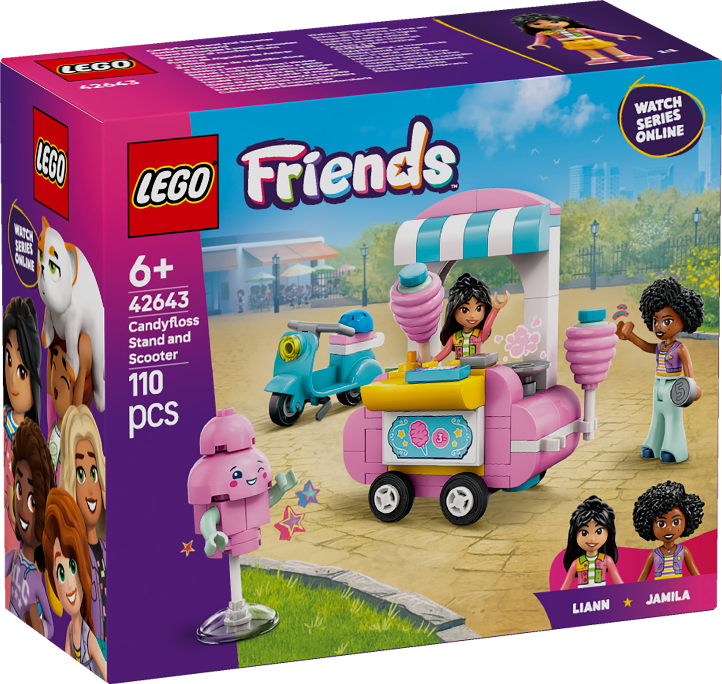 LEGO Friends: Candyfloss Stand and Scooter (42643)