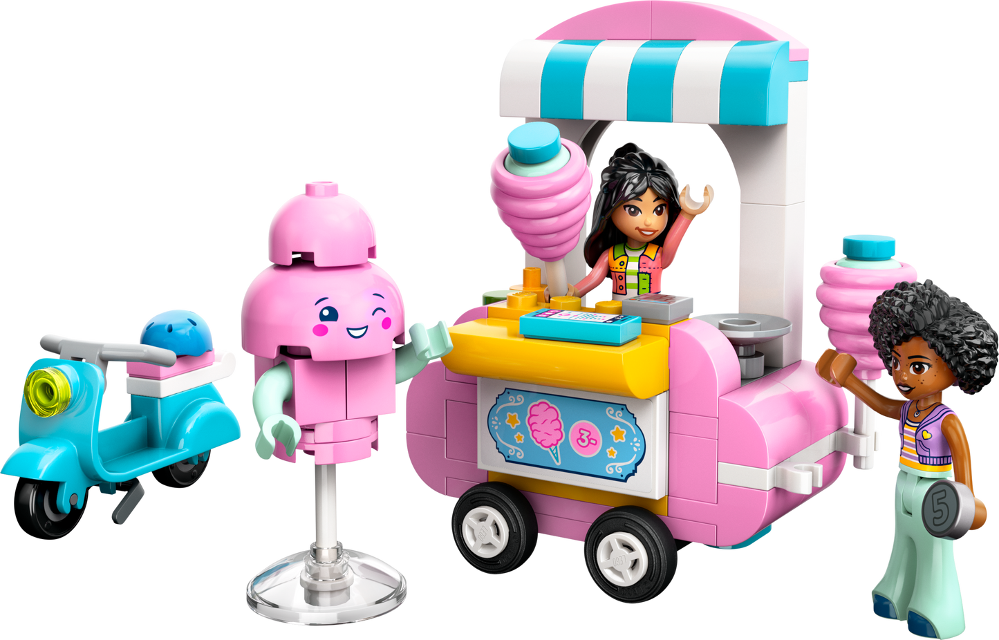 LEGO Friends: Candyfloss Stand and Scooter (42643)