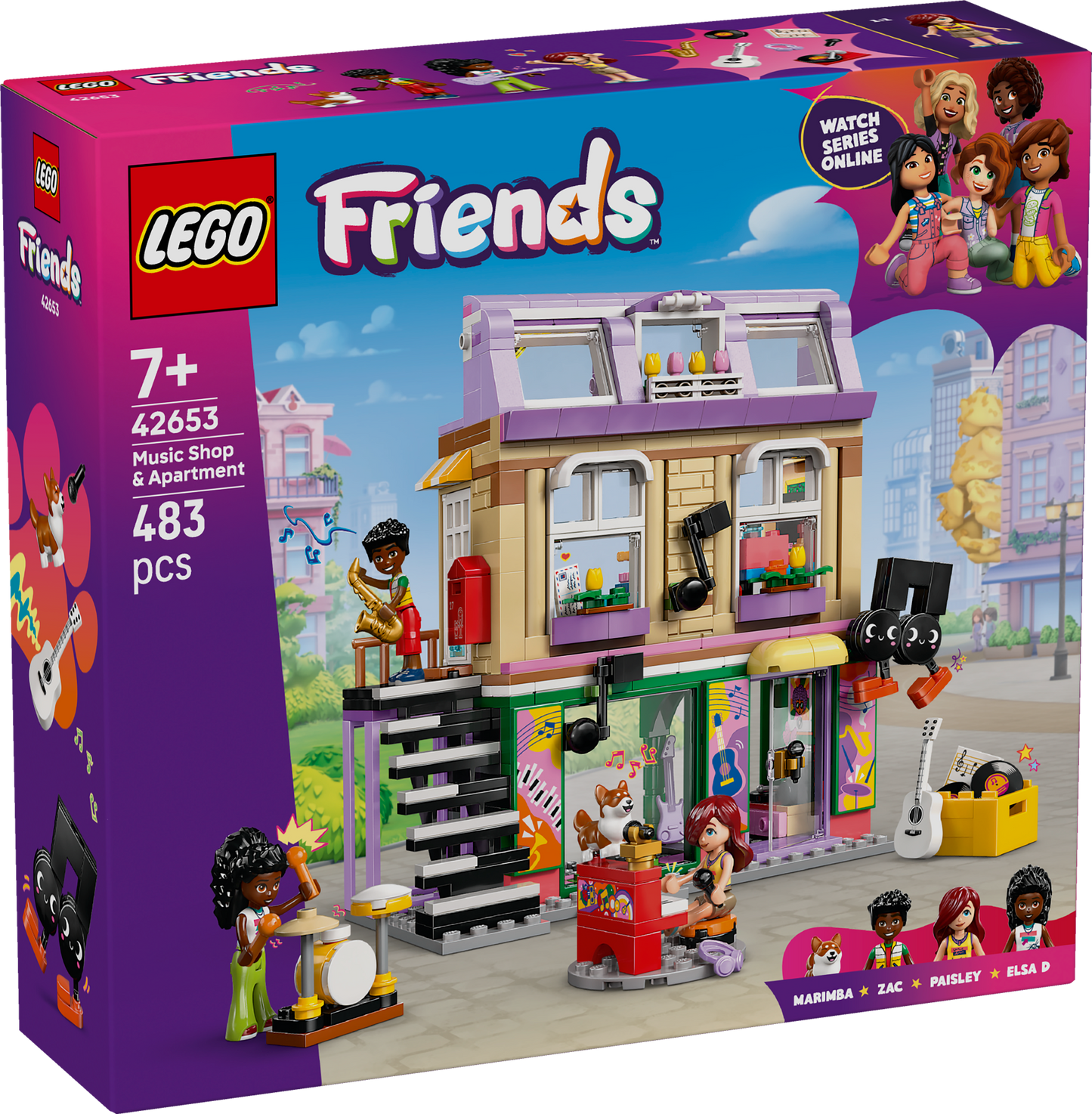 LEGO Friends: Music Shop & Apartment (42653)