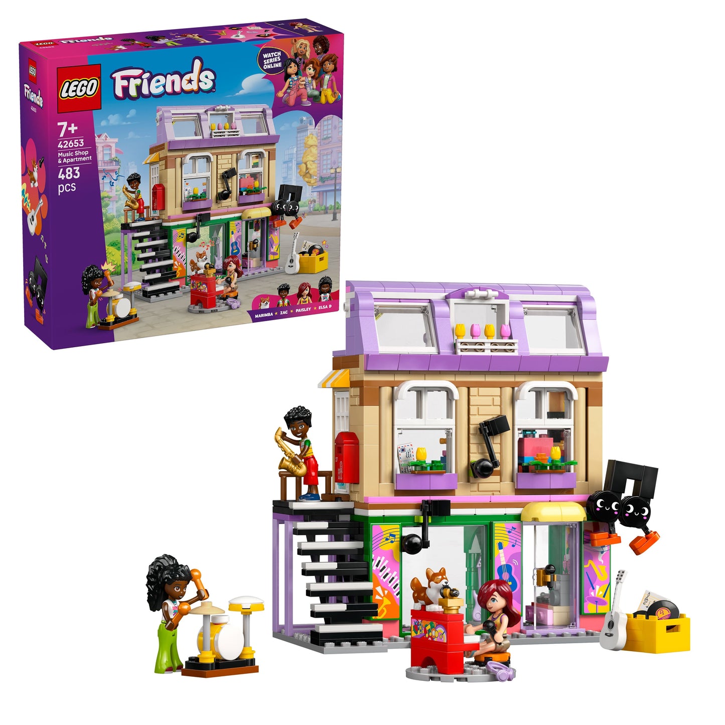 LEGO Friends: Music Shop & Apartment (42653)