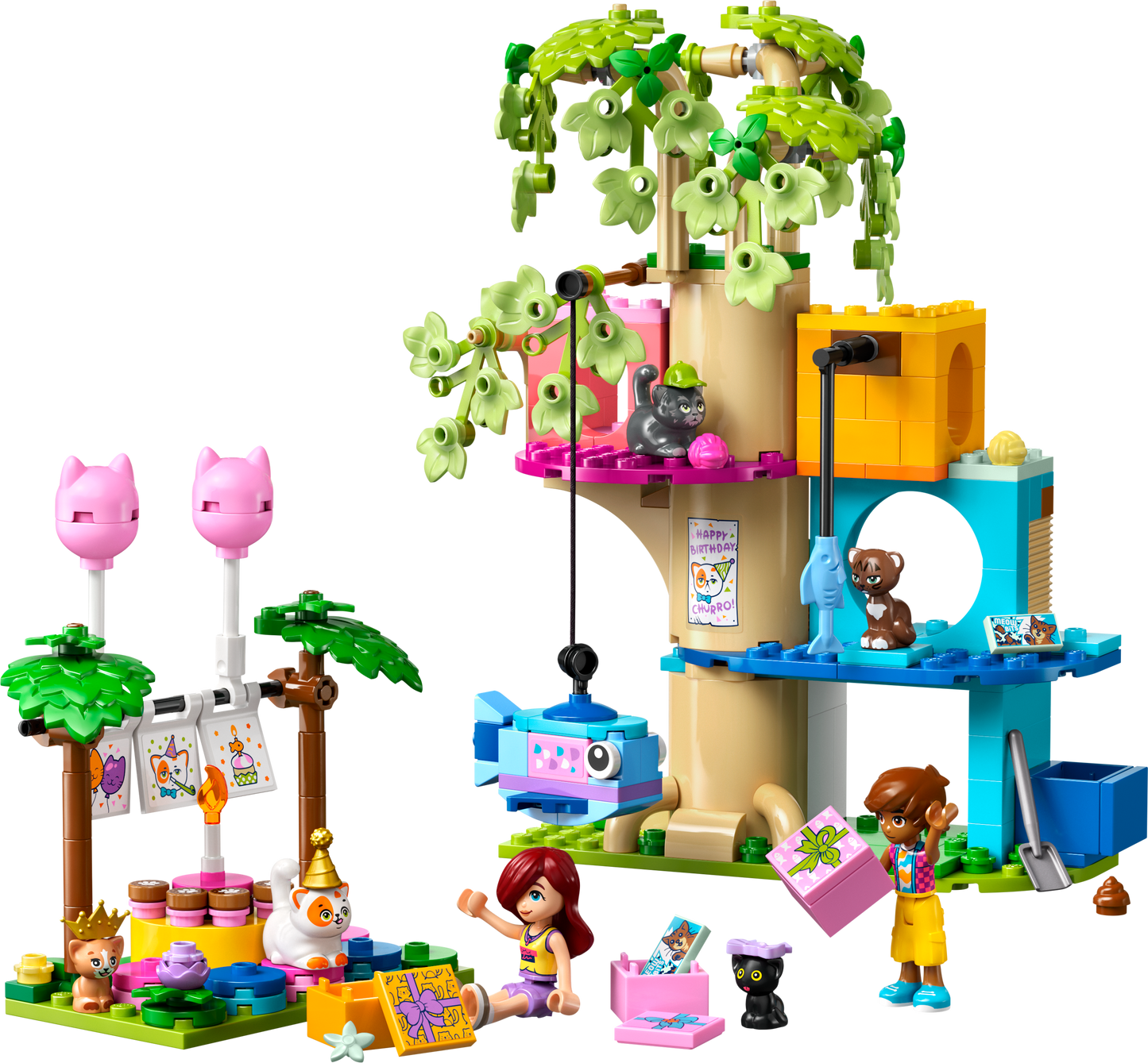 LEGO Friends: Cat Birthday Party & Tree House (42666)