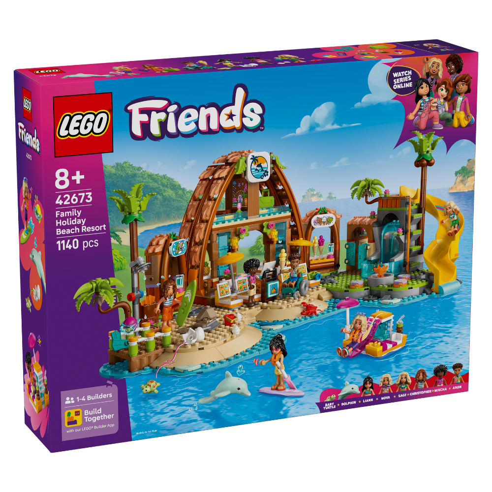 LEGO Friends: Family Holiday Beach Resort (42673)