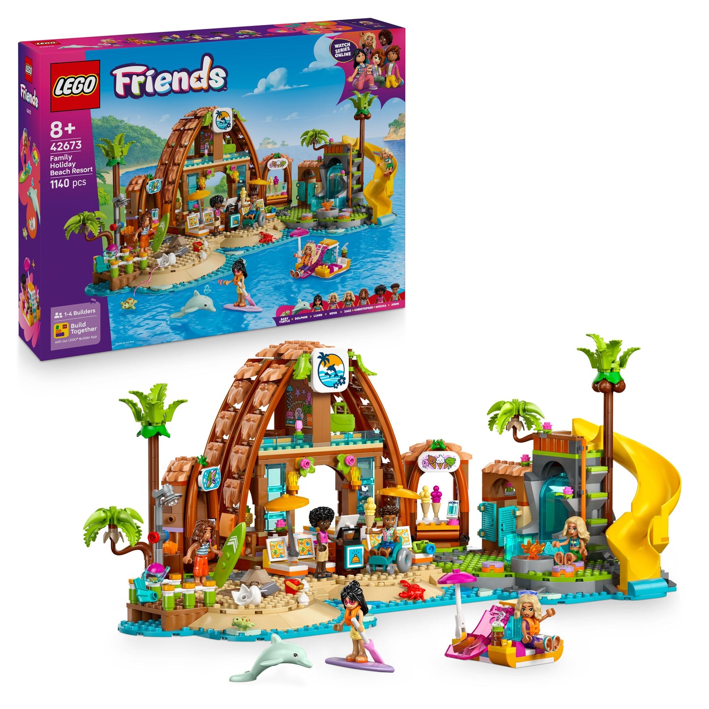 LEGO Friends: Family Holiday Beach Resort (42673)