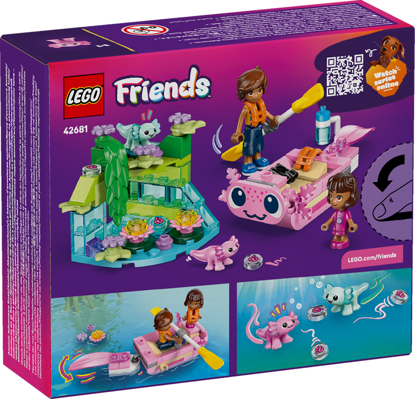 LEGO Friends: Axolotl Adventure Boat (42681)