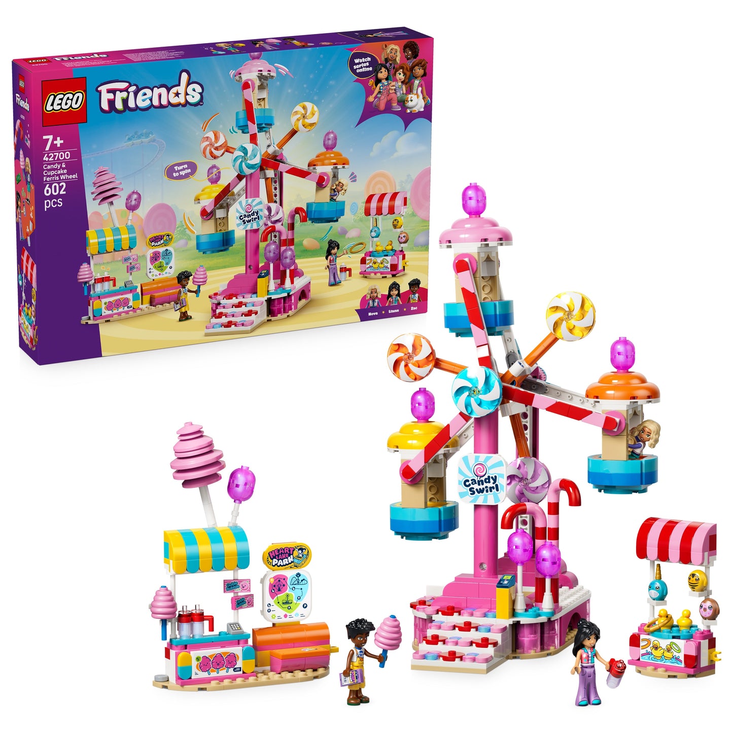 LEGO Friends: Candy & Cupcake Ferris Wheel (42700)
