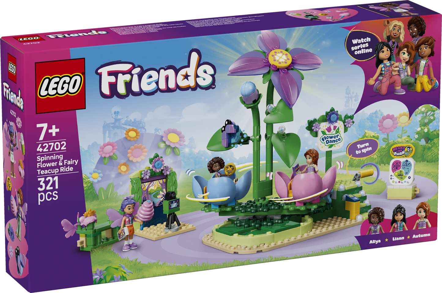 LEGO Friends: Spinning Flower & Fairy Teacup Ride (42702)