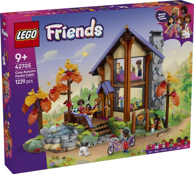 LEGO Friends: Cozy Fall Forest Cabin (42705)