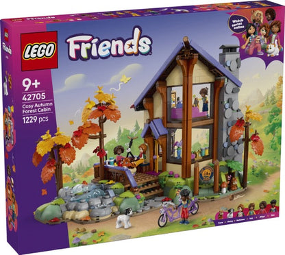LEGO Friends: Cozy Fall Forest Cabin (42705)