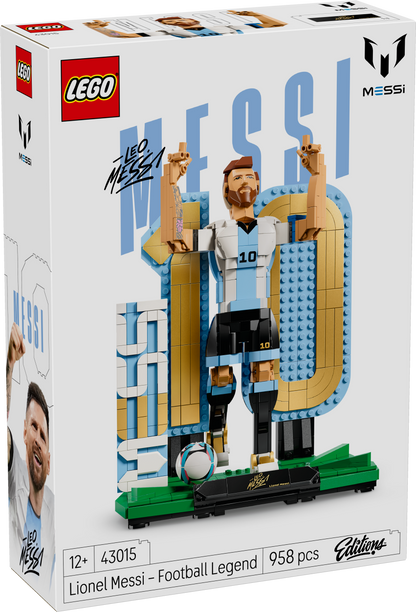 LEGO Editions: Lionel Messi Soccer Legend (43015)
