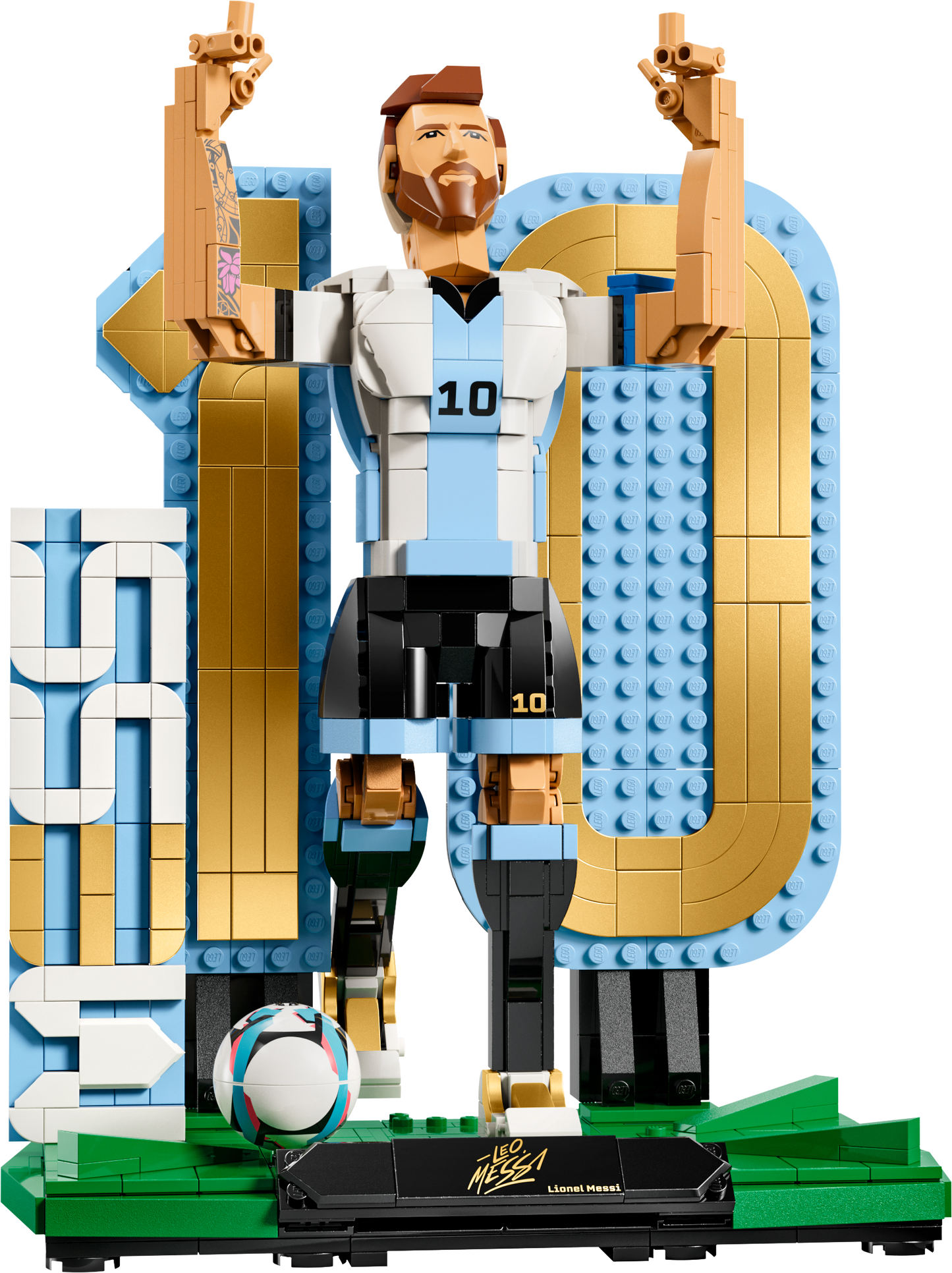 LEGO Editions: Lionel Messi Soccer Legend (43015)