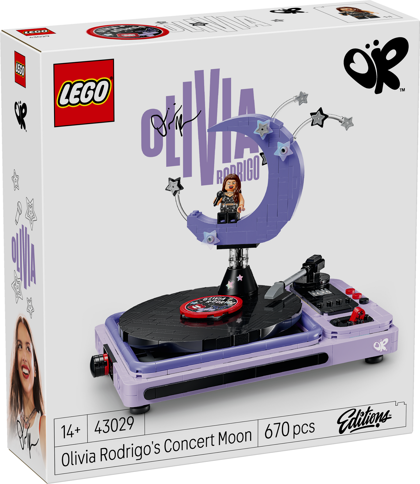 LEGO Editions: Olivia Rodrigos Concert Moon (43029)
