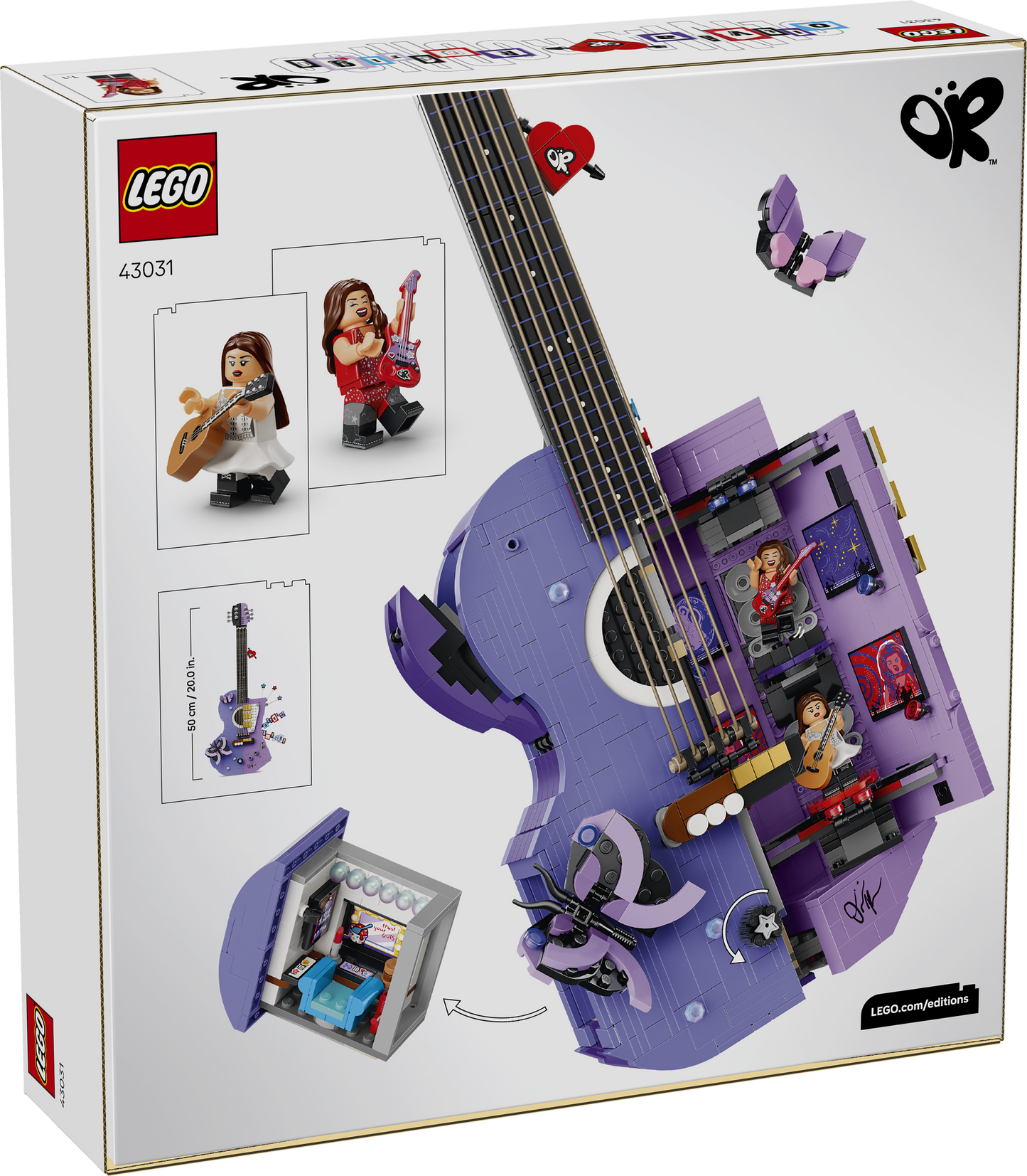 LEGO Editions: Olivia Rodrigos Dual Guitar (43031)