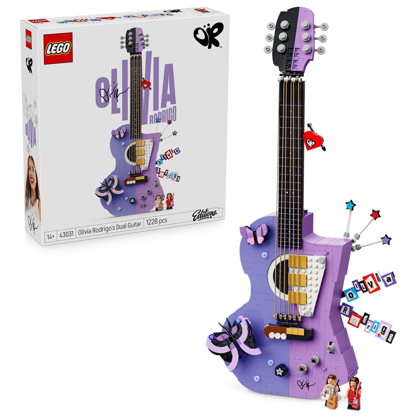 LEGO Editions: Olivia Rodrigos Dual Guitar (43031)