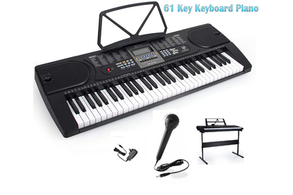 Electronic Keyboard Piano and Piano Stand