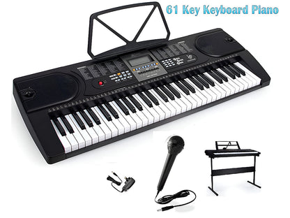 Electronic Keyboard Piano and Piano Stand