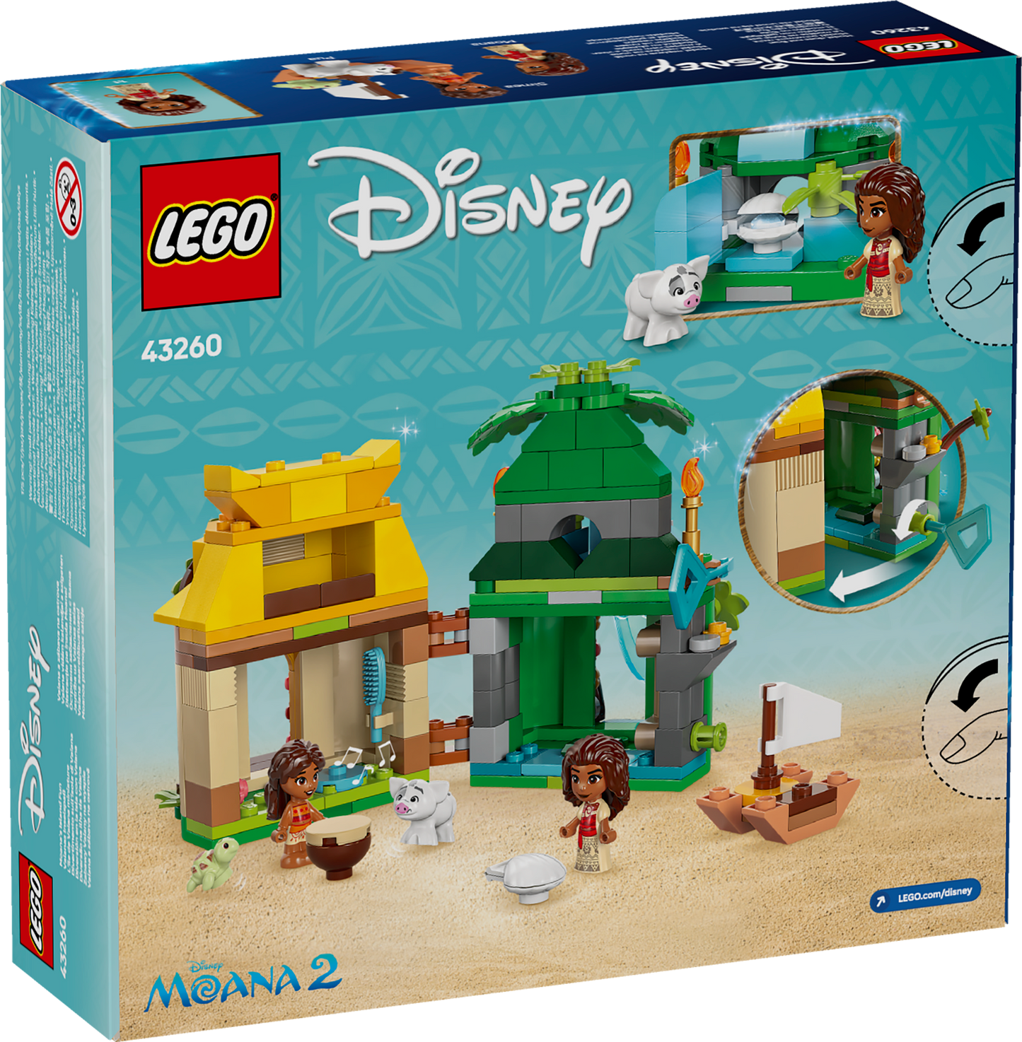 LEGO Disney: Moanas Island Fun (43260)