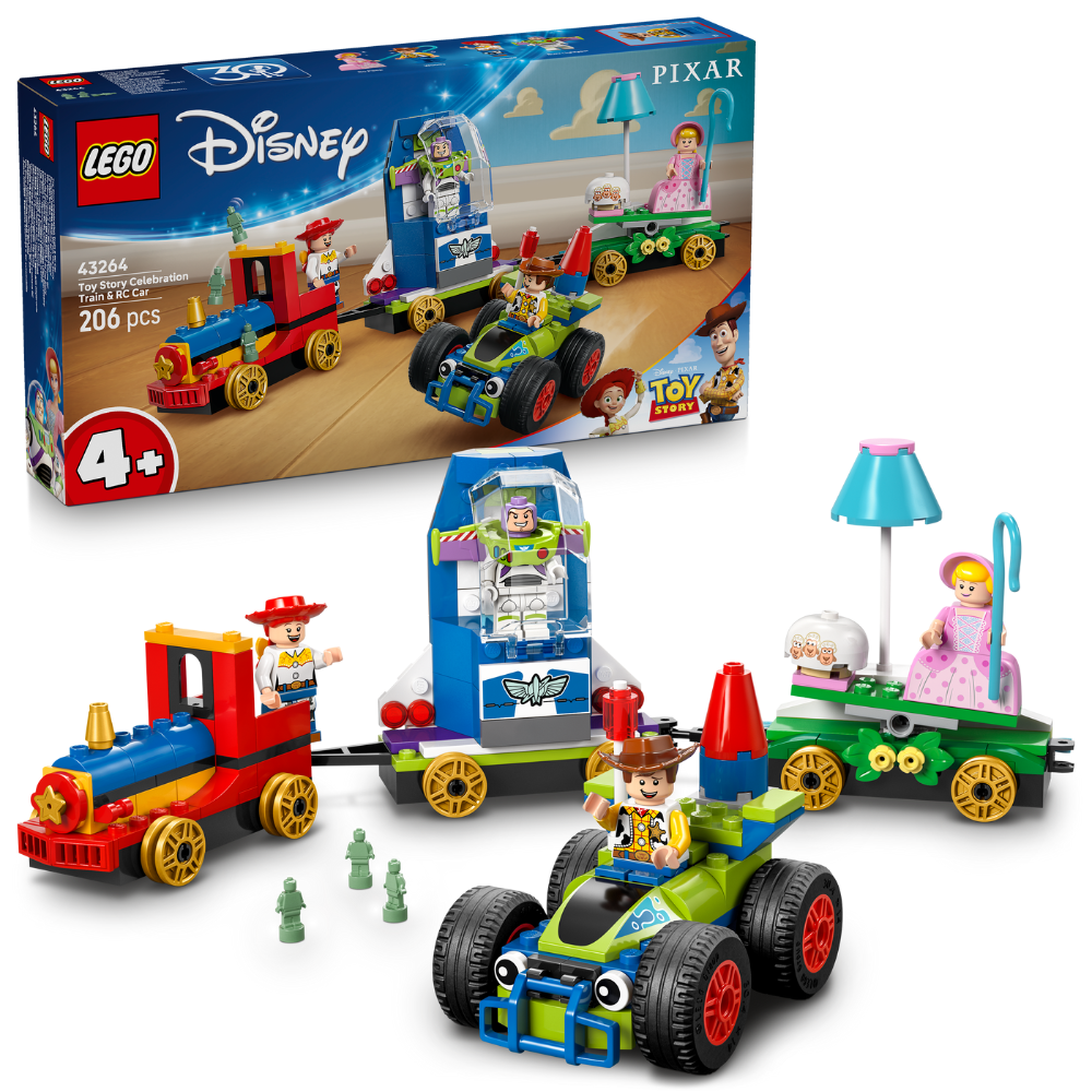 LEGO Disney and Pixars Toy Story Celebration Train and RC Car (43264)