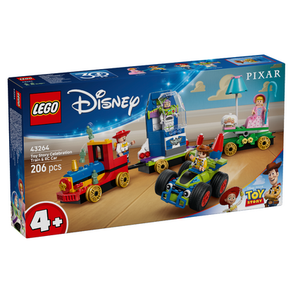 LEGO Disney and Pixars Toy Story Celebration Train and RC Car (43264)