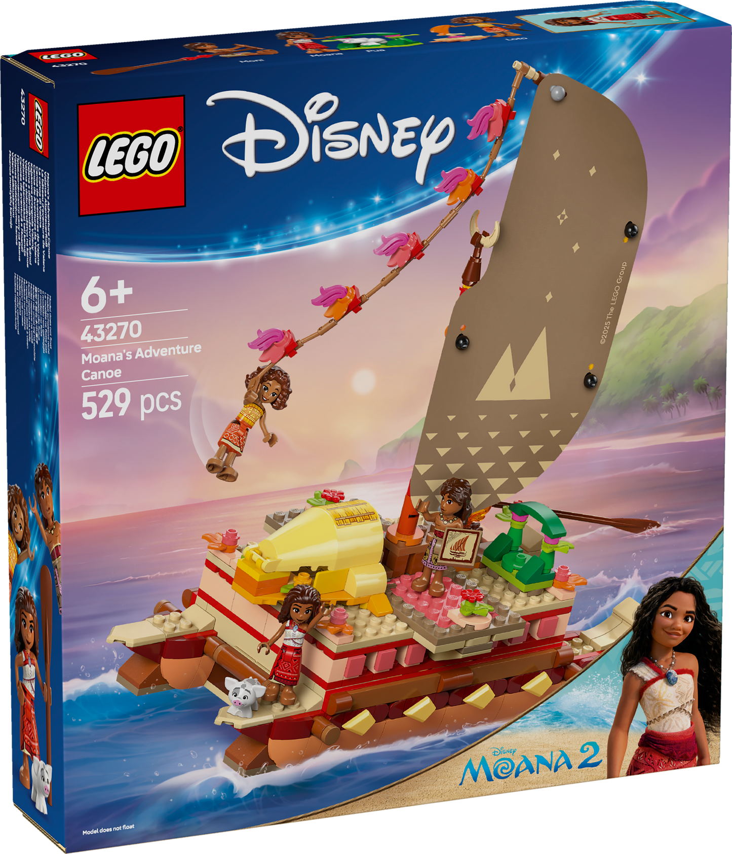 LEGO Disney: Moanas Adventure Canoe (43270)