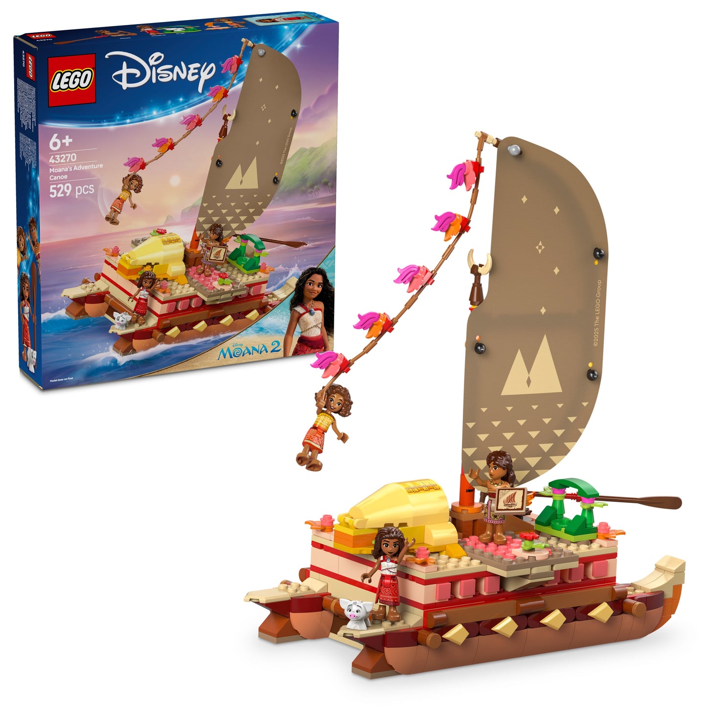 LEGO Disney: Moanas Adventure Canoe (43270)